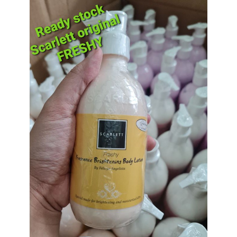 Scarlett WHITENING BODY LOTION Freeshyurmer!!!