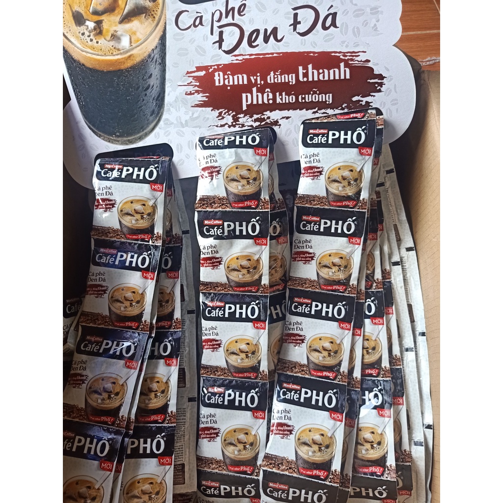Cà Phê Phố Đen Đá ( Dây 10 gói x 16g) | BigBuy360 - bigbuy360.vn
