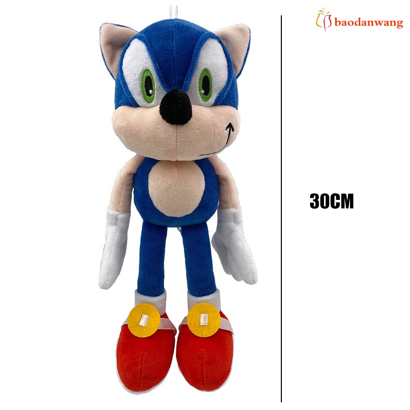 Đồ chơi nhồi bông hình Sonic mềm mại 30cm