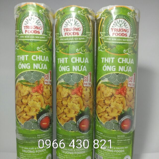 3 thịt chua ống nứa - Trường Foods