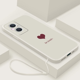Ốp Điện Thoại Silicone Mềm Thiết Kế Đơn Giản Có Dây Đeo Cho OPPO Reno 8Z reno8Z 5G