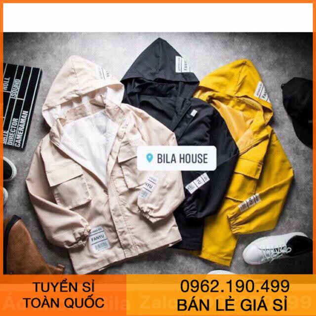 Áo khoác Kaki 2 lớp nam nữ cao cấp kèm hình thật - freesize