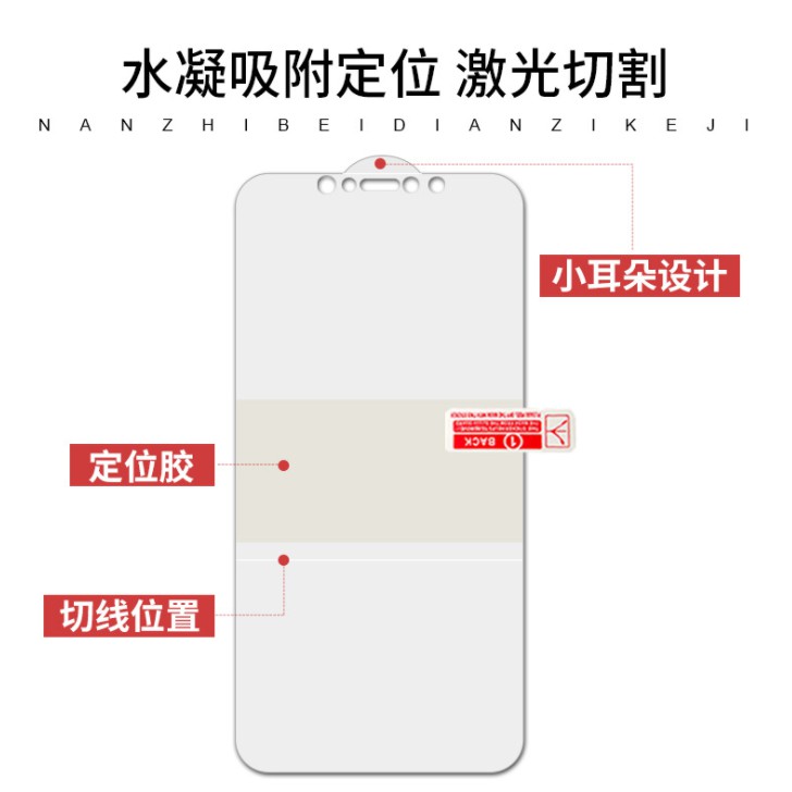 Miếng dán mặt trước sau HD Hydrogen cho Rog Phone 5