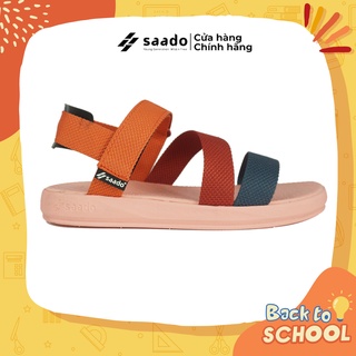 [CHÍNH HÃNG] SANDAL SAADO | SE01 – Color Emotion 1 - Phối Màu Đỏ Hồng Cam Xinh | Giày Sandal Nữ Hot 2021