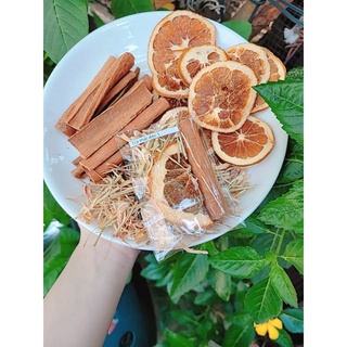 ( ảnh thật) Trà cam quế xả thải độc cơ thể