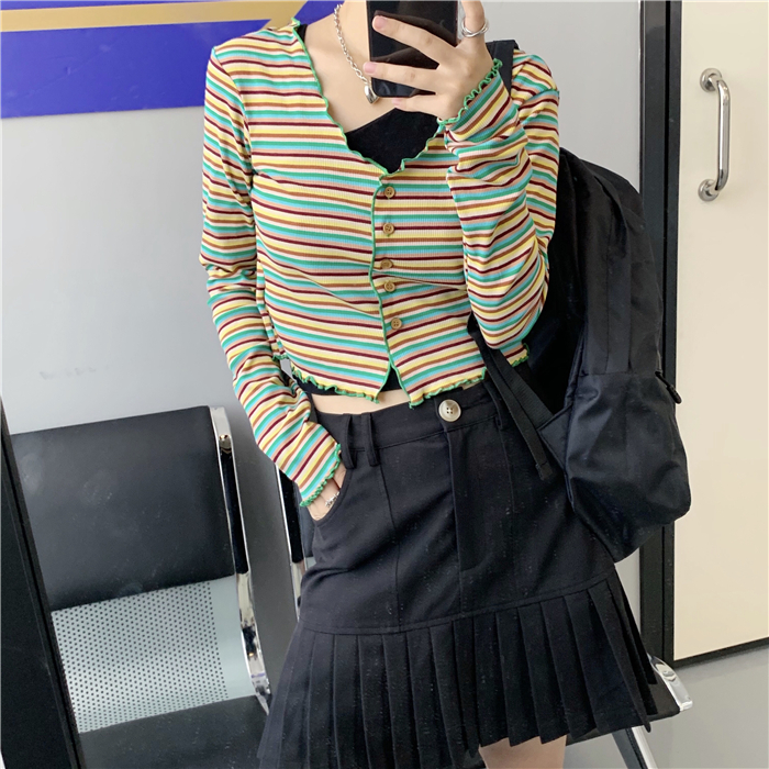 Chân Váy Xếp Ly Lưng Cao Màu Trơn Thời Trang 36979 | BigBuy360 - bigbuy360.vn