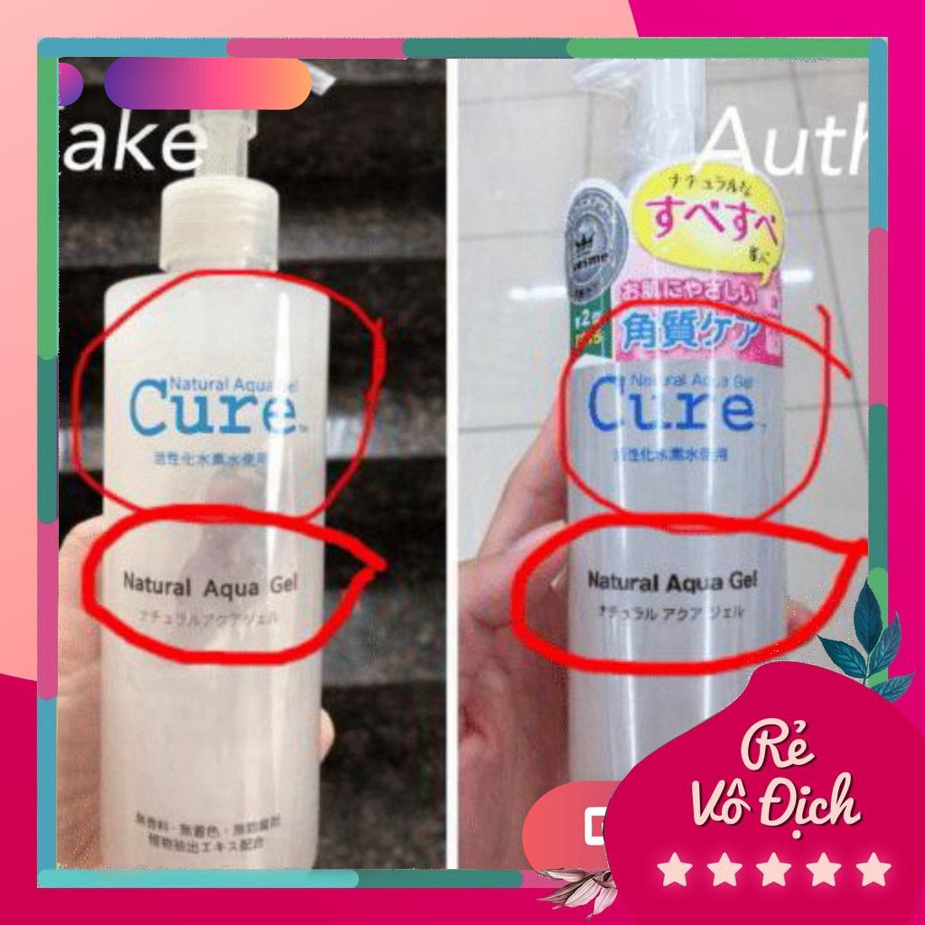 (2020 kèm bill) Tẩy Da Chết Nhật Bản Cure Natural Aqua Gel [CHÍNH HÃNG]