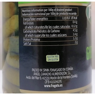 [Lọ 345g] DƯA LEO (DƯA CHUỘT) NGÂM [Spain] FRAGATA Gherkins (tgc)