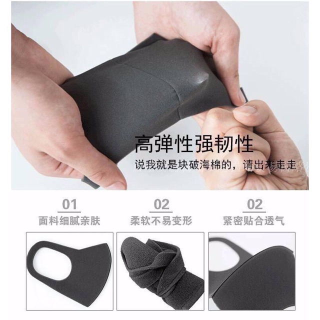 FREESHIP 99k_ Set 3 khau trang chống độc nhật bản