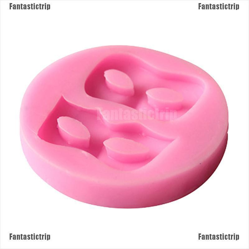 Fantastictrip 3D Mask Silicone Fondant Cake Decorating Chocolate Baking Mold Sugarcraft FA