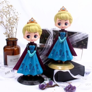 búp bê trang trí bánh kem [FREESHIP💯] Elsa vương miện mẫu mới