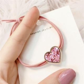 Dây Cột Tóc Màu Hồng Ngọt Ngào