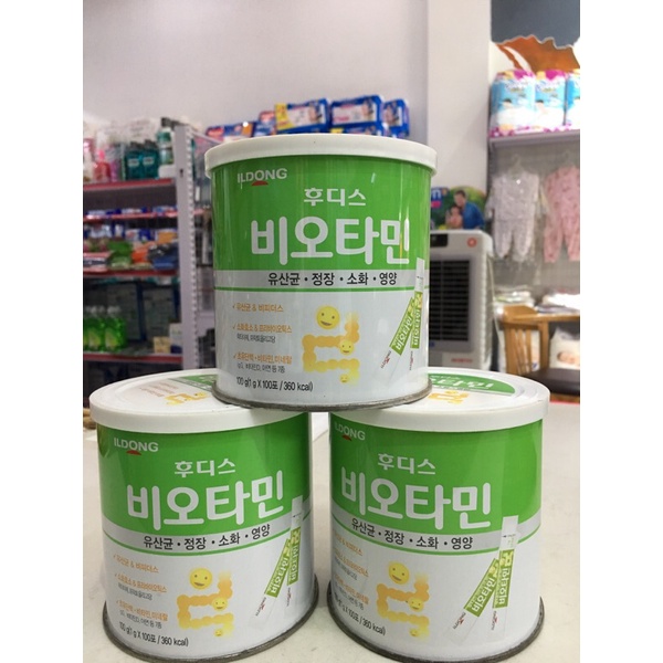 Men vi sinh ildong Biotamin Hàn Quốc 100gr