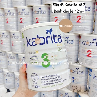 Sữa dê Kabrita 800g đủ số 1,2,3 [Hàng chuẩn Air - Nội địa Nga]