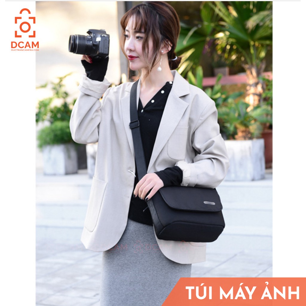 Túi máy ảnh thời trang Soudelor Drawstring - Đựng máy mirrorless và lens