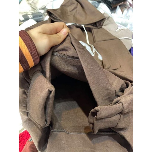 Áo Nỉ Hoodi Oi Oi Chữ Thêu Nữ[FREESHIP]Jacket from rộng có mũ ,nhiều màu phòng cách Hàn Quốc