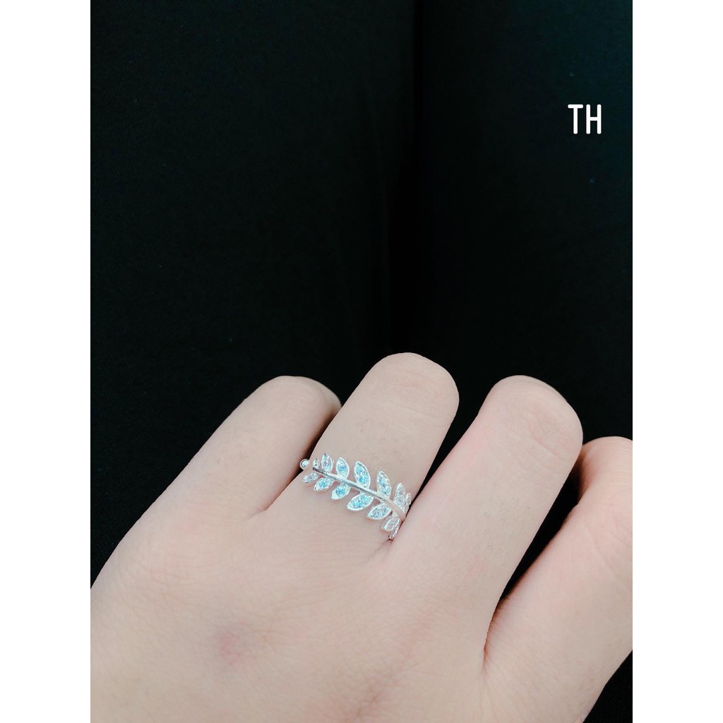 Nhẫn chiếc lá bản to