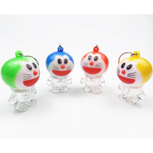 Móc Khóa Doremon Phát Sáng,Nhiều Màu