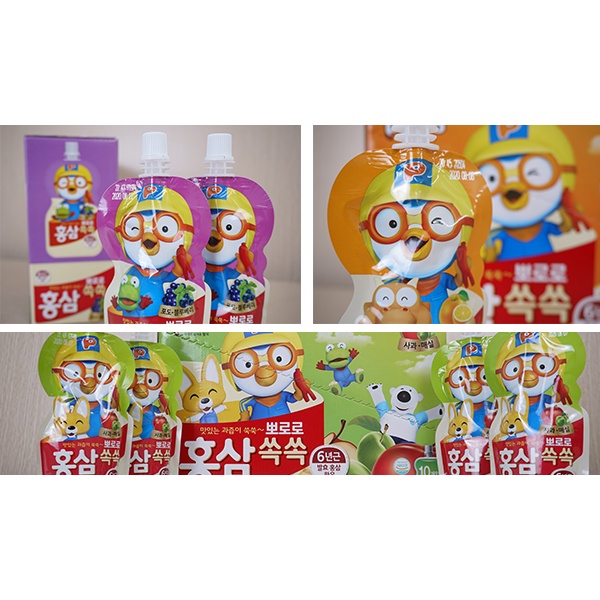 Nước hồng sâm cho bé pororo hàn quốc - ảnh sản phẩm 4