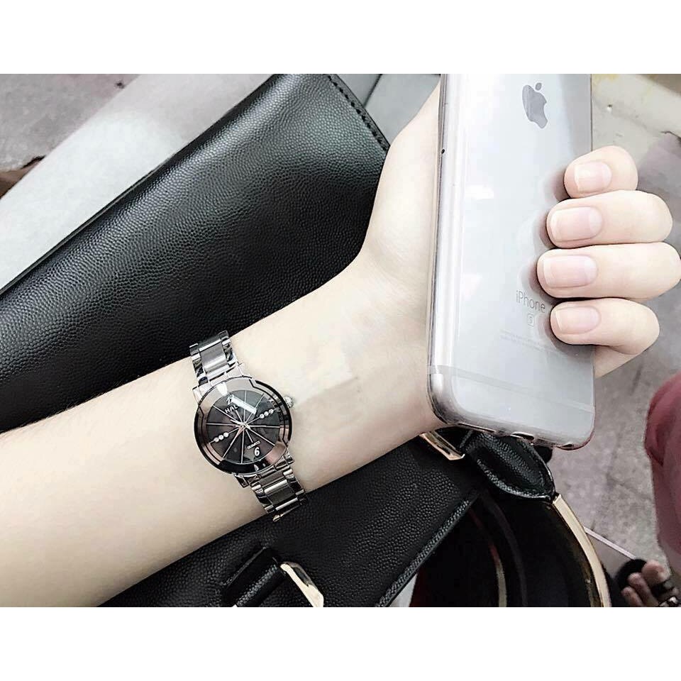 Đồng hồ Nữ Halei dây kim loại không ghỉ, chống nước, chống xước HL028N929 | BigBuy360 - bigbuy360.vn
