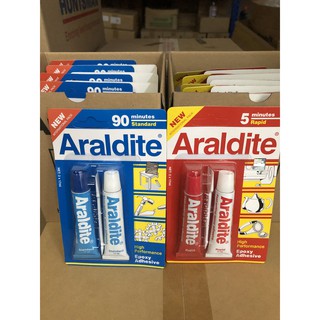 Keo Dán Araldite Chống Nước (Epoxy) 2 thành phần đa năng chính hãng (17ml)