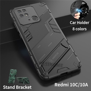 Ốp Điện Thoại Cứng Kiểu Giáp Chống Sốc Có Giá Đỡ Cho Xiaomi Redmi 10C 10A 10 C Redmi10C