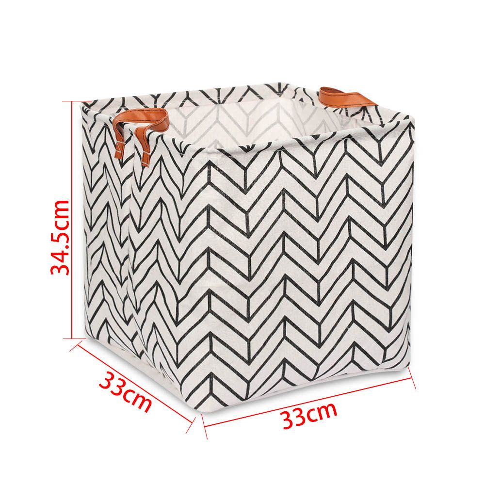 Giỏ Đựng Đồ Bằng Vải Có Thể Gập Lại Tiện Dụng Cho Gia Đình
