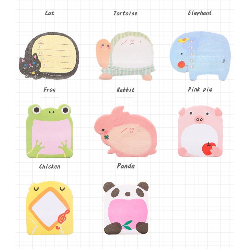 Miếng dán ghi chú - Sticky Note đa dạng màu sắc
