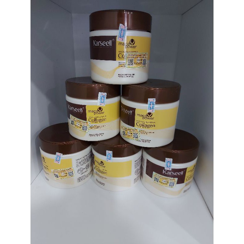 Karseell - Kem ủ phục hồi tóc hư tổn Collagen macca power 500ml ( karseel , kaseel, ủ tóc, u toc) | BigBuy360 - bigbuy360.vn