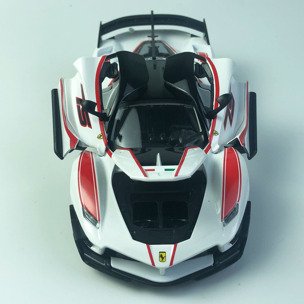 Xe mô hình Ferrari FXX K tỉ lệ 1:24 màu Đỏ hãng Hengteng chất liệu hợp kim, làm quà tặng, xe trưng bày cực đẹp
