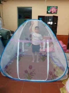 Màn chụp tự bung gấp gọn 1m6 1m8 2m*2m2