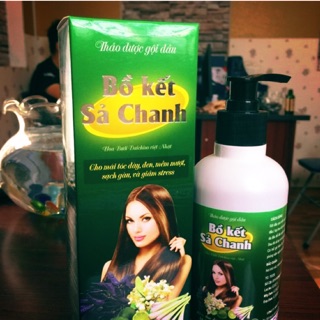 Dầu gội thảo dược gội đầu bồ kết sả chanh