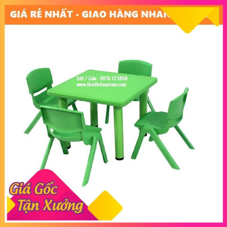 ( giá rẻ nhất )  Bàn học  6 chỗ cho bé độ tuổi mầm non phù hợp