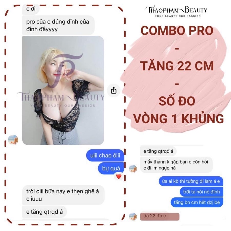 Combo SUPER PRO kích thích tăng vòng 1 từ thảo dược hiệu quả – Thảo Phạm Beauty