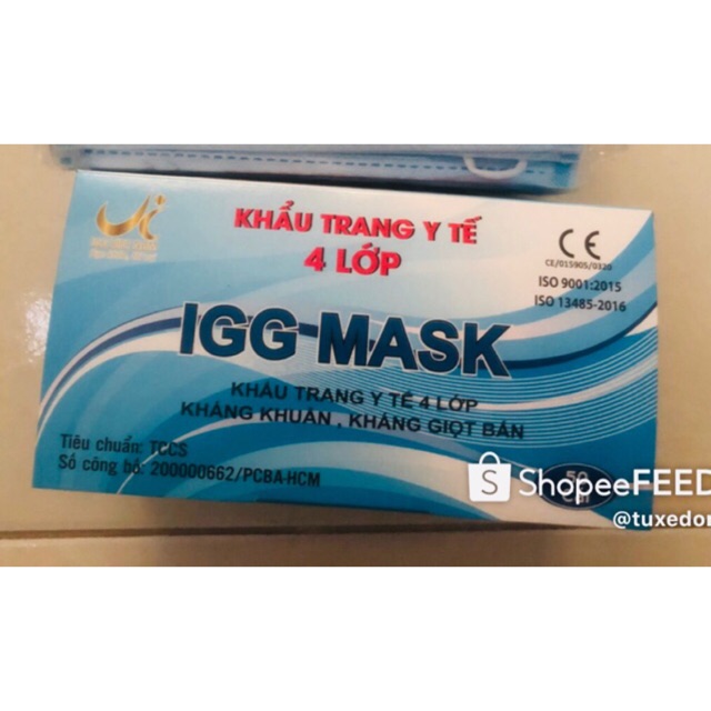 Khẩu trang igg mask
