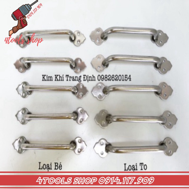 Tay tủ inox đặc hoa văn
