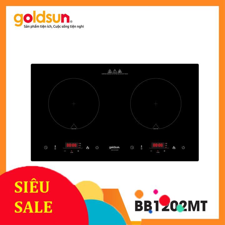 [SALE SẬP SÀN] Bếp từ đôi Goldsun BB1202MT