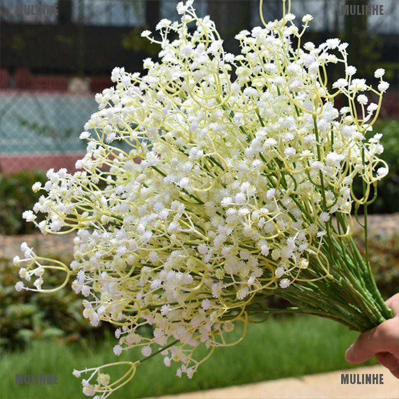 Bó Hoa Gypsophila Giả Bằng Lụa Dùng Trang Trí Nhà