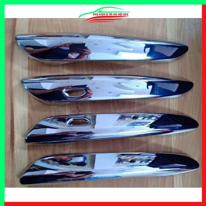 Ốp tay hõm mạ crom Mazda 3 2020-2023 sáng bóng chống trầy bảo vệ cửa xe ô tô