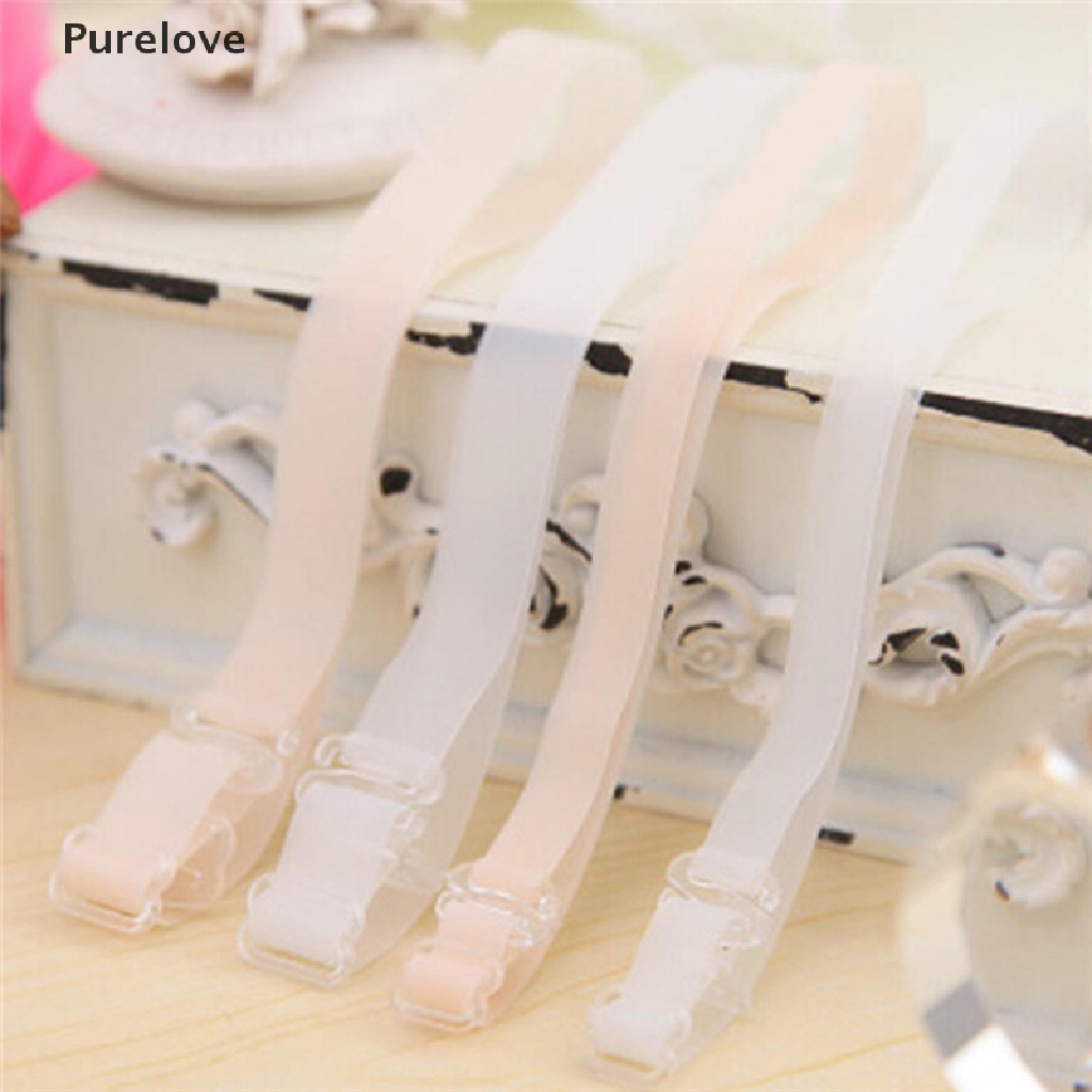 2 dây áo ngực bằng silicon trong suốt 1.5cm tùy chỉnh tiện lợi