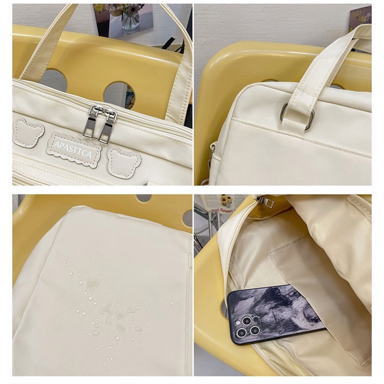 Túi Đeo Chéo Trong Suốt In Hình Anime Dễ Thương Cho Nữ