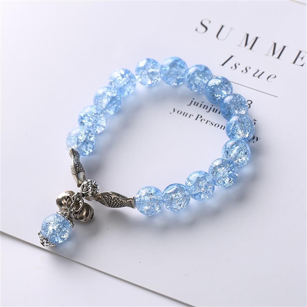 Vòng Tay Chuỗi Hạt Có Chuông Thiết Kế Tinh Tế Thời Trang|Hạt Nổ