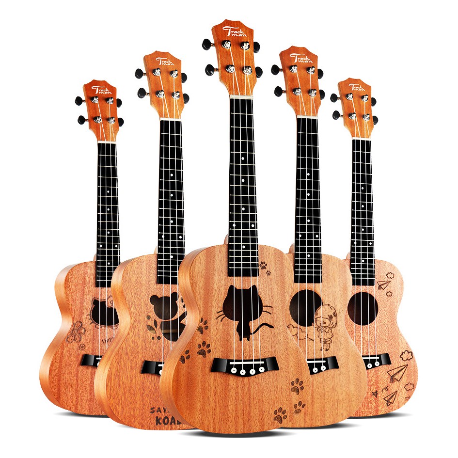 Đàn ukulele gỗ size concert (size 23) tặng kèm phụ kiện