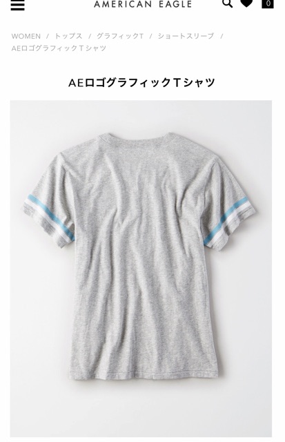 Áo thun cotton American Eagle, USA