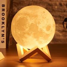 Đèn ngủ mặt trăng Medita Moon Lamp 3D 2020  Hàng Cao Cấp