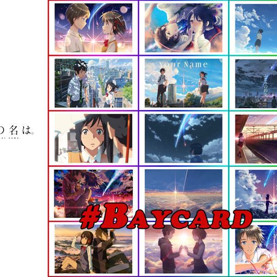 Bộ 30 tấm baycard anime 6x9 cm tổng hợp | BAYSTORE