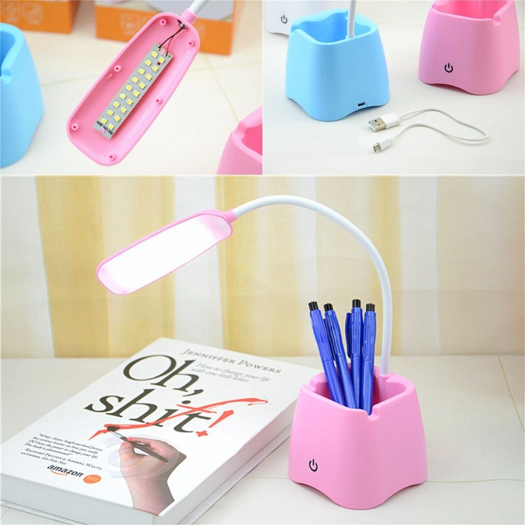 Đèn học để bàn bảo vệ mắt sạc USB Tritia