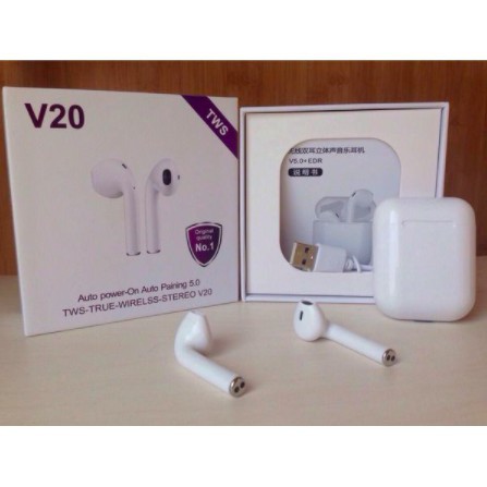 Tai Nghe Bluetooth Airpod V20-Phụ Kiện Nhật Linh