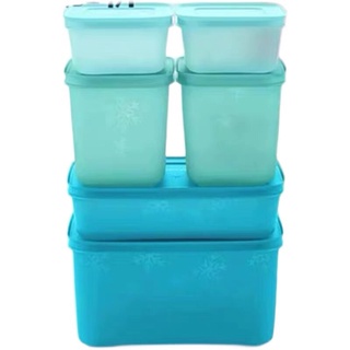 [Hàng có sẵn chính hãng] Bộ 6 hộp đông dẻo Tupperware
