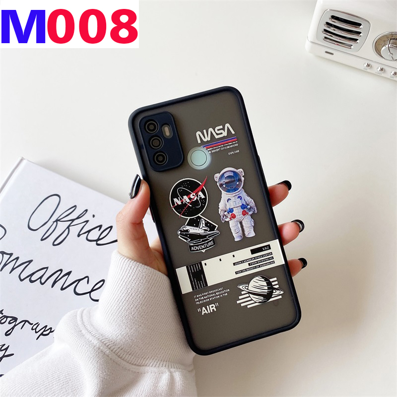 Ốp Lưng Hình Nasa Chống Sốc Cho Oppo A95 A16 Reno 6Z 5g Reno6 Reno5 Reno 4 A74 A54 A9